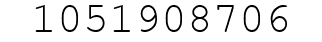 Number 1051908706.