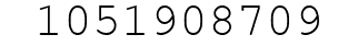 Number 1051908709.