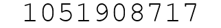 Number 1051908717.