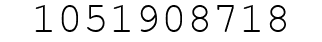 Number 1051908718.