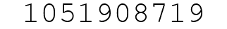 Number 1051908719.