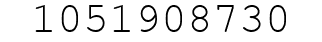 Number 1051908730.