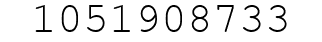 Number 1051908733.