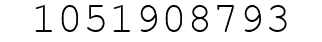Number 1051908793.