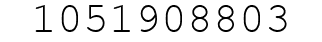 Number 1051908803.