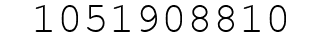 Number 1051908810.