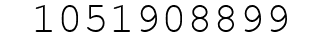 Number 1051908899.