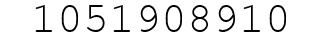Number 1051908910.
