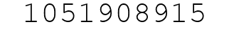 Number 1051908915.