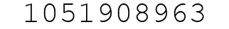 Number 1051908963.