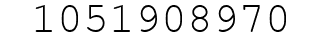 Number 1051908970.