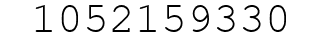 Number 1052159330.