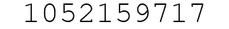 Number 1052159717.