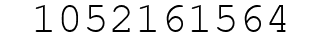 Number 1052161564.