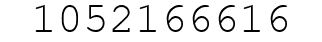 Number 1052166616.