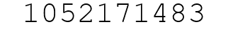 Number 1052171483.
