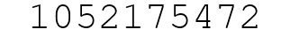 Number 1052175472.