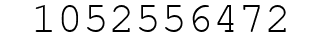 Number 1052556472.
