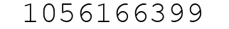 Number 1056166399.