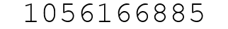Number 1056166885.