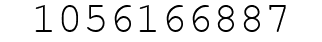 Number 1056166887.