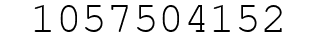 Number 1057504152.
