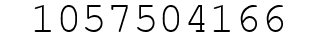 Number 1057504166.