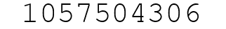 Number 1057504306.