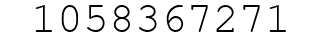 Number 1058367271.