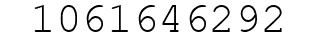 Number 1061646292.