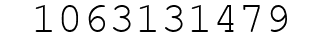 Number 1063131479.