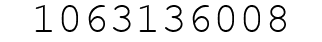 Number 1063136008.