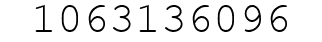 Number 1063136096.