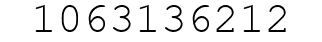 Number 1063136212.