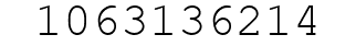 Number 1063136214.