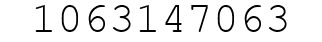 Number 1063147063.