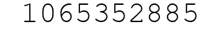 Number 1065352885.