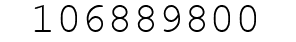 Number 106889800.