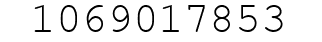 Number 1069017853.