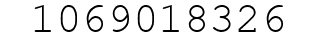 Number 1069018326.