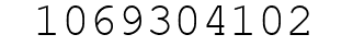 Number 1069304102.