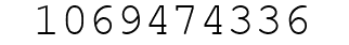 Number 1069474336.
