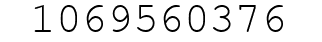 Number 1069560376.