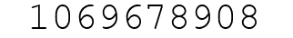 Number 1069678908.