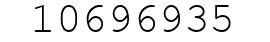 Number 10696935.