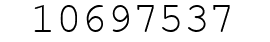 Number 10697537.