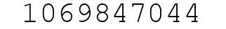 Number 1069847044.