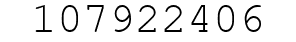 Number 107922406.
