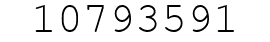 Number 10793591.