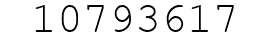 Number 10793617.
